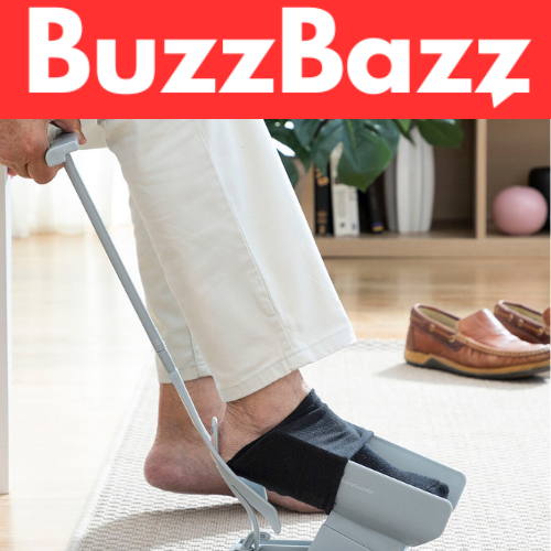 Chausse-pieds pour Chaussures et Chaussettes avec Enlève-chaussettes Shoeasy BUZZBAZZ