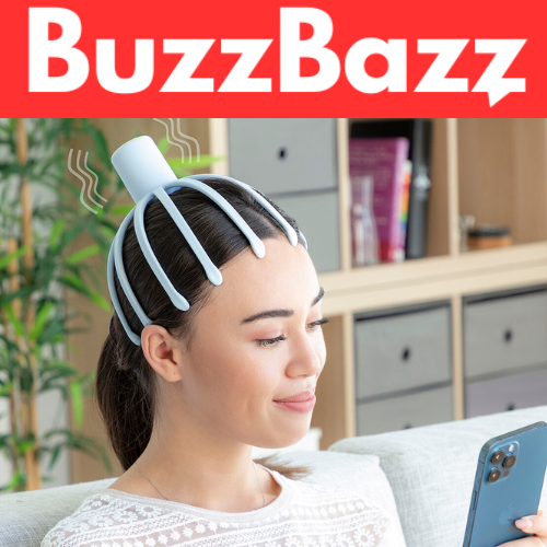 Masseur de Tête Rechargeable Helax BUZZBAZZ